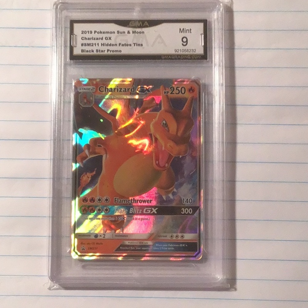 2019 Charizard Graded Pokemon Card